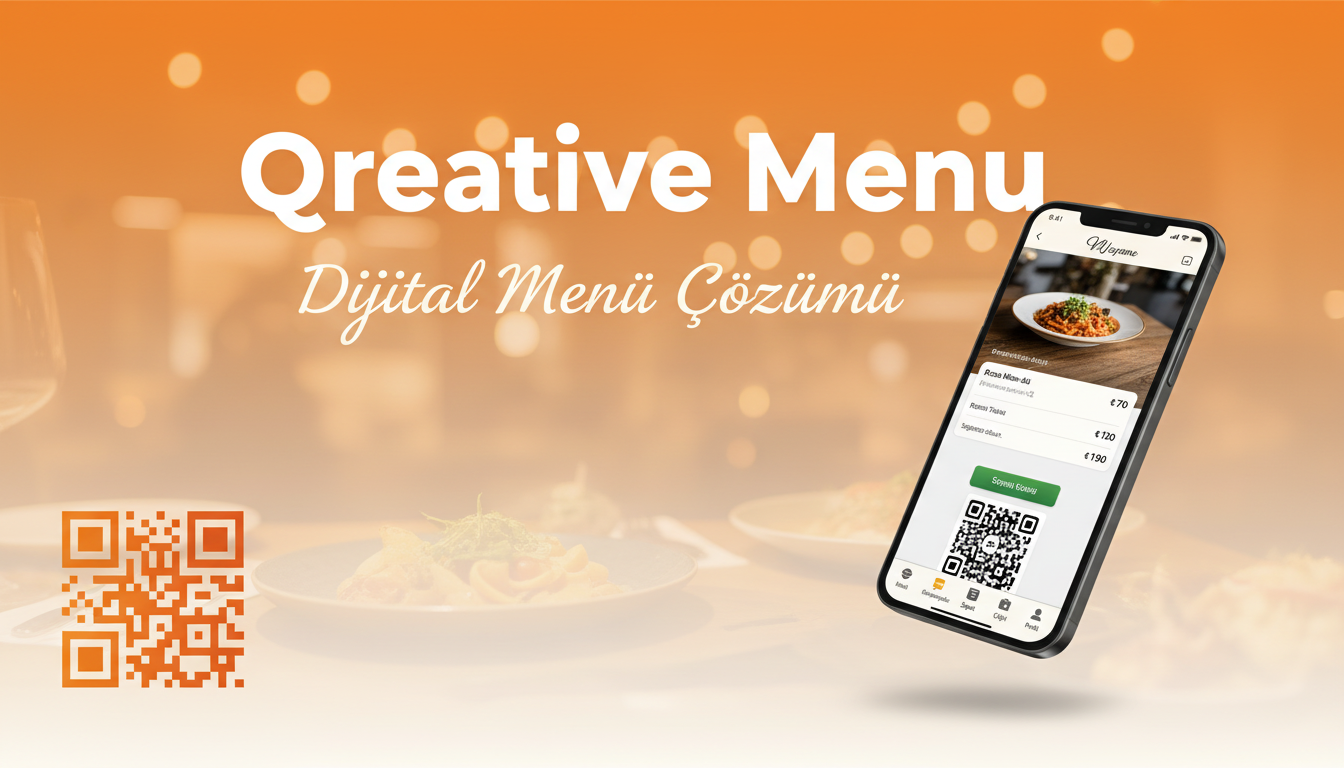 QR Kodlu Dijital Menü Sistemi | Qreative Menu
